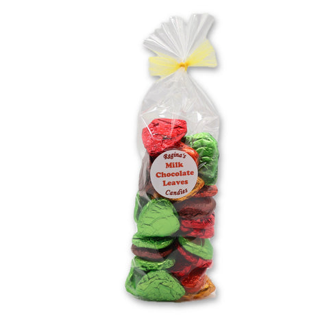Milk Chocolate Leaves
