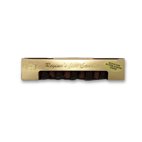 Fourth photo of Milk and Dark Butter Almond Toffee 