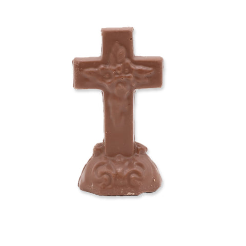 Fourth photo of Milk Chocolate Molded Cross 