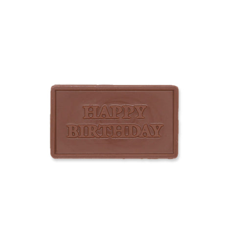 First photo of Molded Chocolate Happy Birthday 