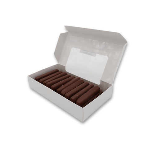 Second photo of Milk Chocolate Raspberry Jelly Sticks 