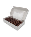 Second photo of Milk and Dark Chocolate Raspberry Jelly Sticks 